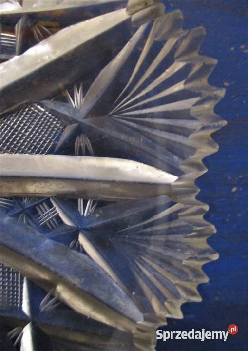 Kryształowy Talerzyk Deserowy PRL mazowieckie Nieporęt