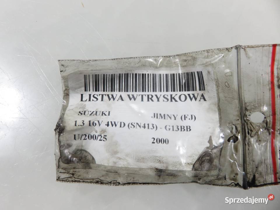 LISTWA WTRYSKOWA SUZUKI JIMNY 13 16V G13BB Listwy wtryskowe małopolskie