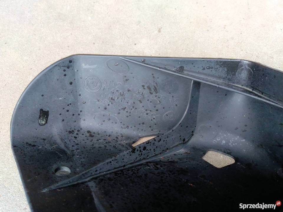 BMW E60 ślizg zderzaka tył środkowy kujawsko-pomorskie Osłonki