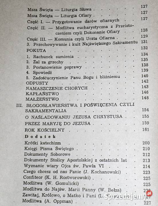 Katechizm Redaktor Ks dr Własdysław Zakrzewski lubelskie