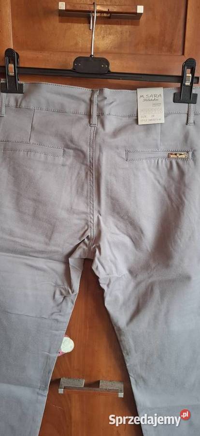 Eleganckie spodnie z paskiem Szczecin