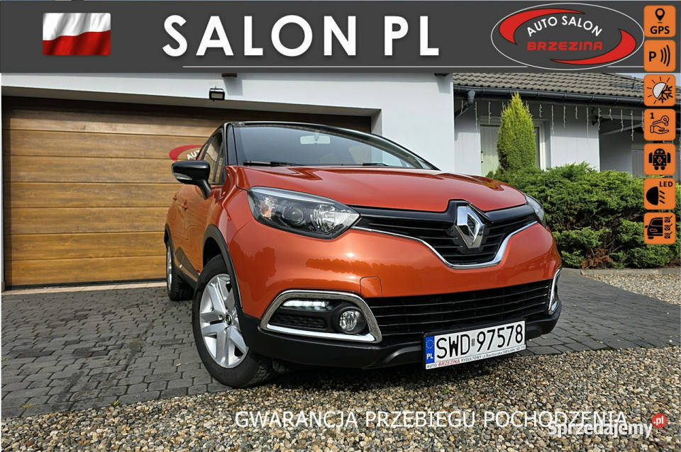 Renault Captur nawigacja I 20132019 lakier metallic śląskie Rydułtowy