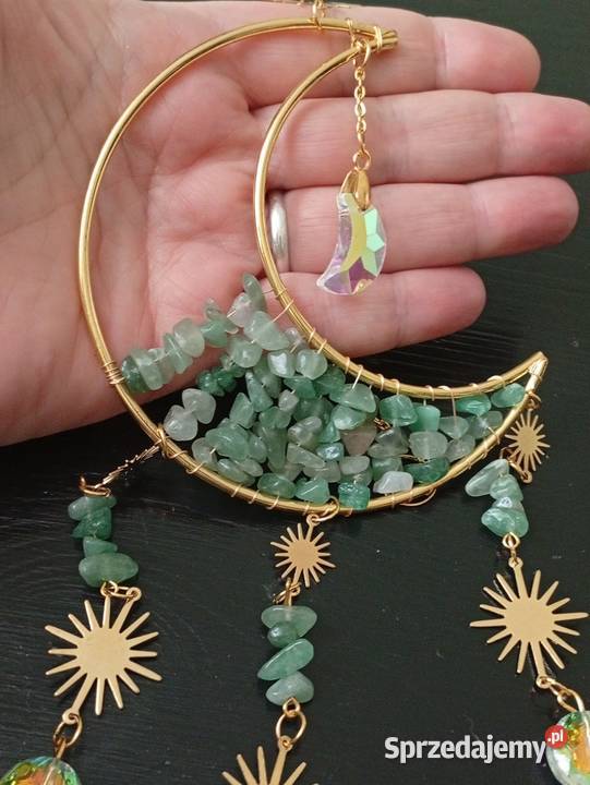 Piękny duży pryzmat łapacz słońca księżyc Szczecinek