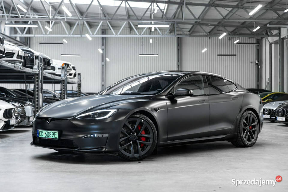 Tesla Model S Plaid 1020 17 000 Gwarancja ogranicznik prędkości Motoryzacja sprzedam