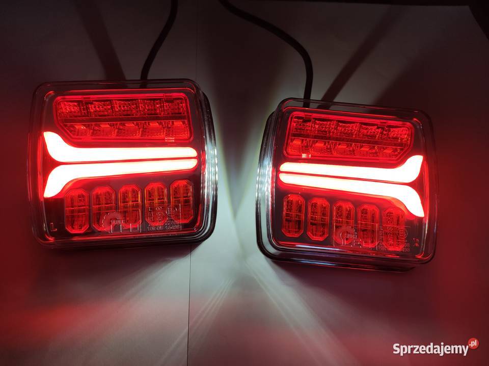Zestaw lamp ledowy LED do przyczep gotowy do Wrocław