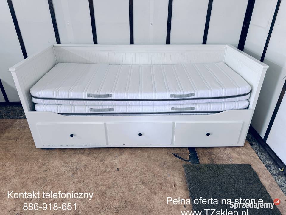IKEA HEMNES Leżanka Łóżko z 3 szufladami 2 śląskie Rybnik