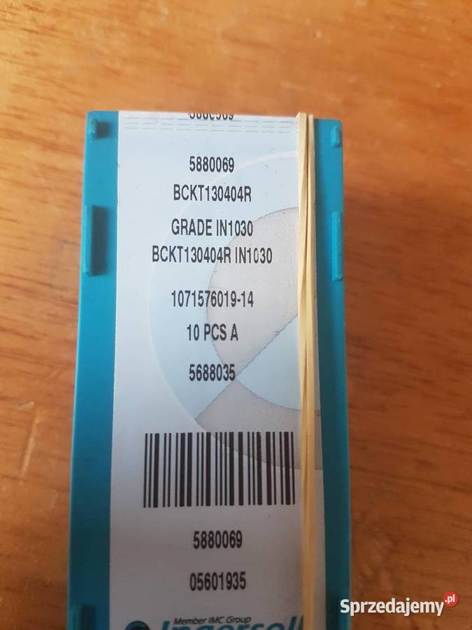 Płytka skrawająca ingersoll BCKT130404R IN1030