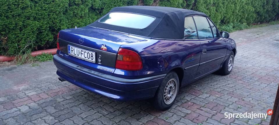 Opel Astra F 16 Cabrio Bertone podkarpackie Rzeszów sprzedam