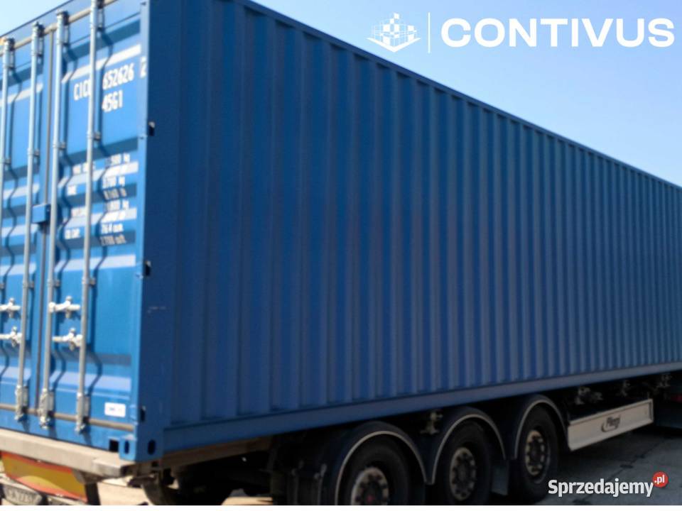 Kontener morski 12 metrowy40 HC Płock sprzedam