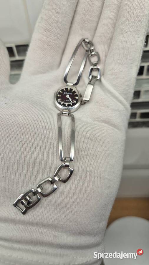 Mechaniczny damski zegarekGlashutte Damskie Chorzów sprzedam