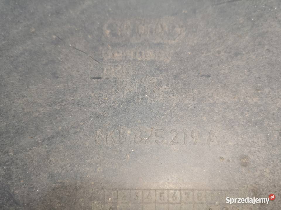 OSŁONA PODWOZIA AUDI A4 B8 A5 LEWA 8K0825219A śląskie Przystajń sprzedam