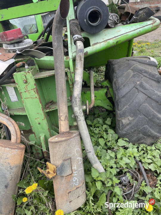 CAT Caterpillar TH62 wydech tłumik rura Części i osprzęt rolniczy Jastrzębniki