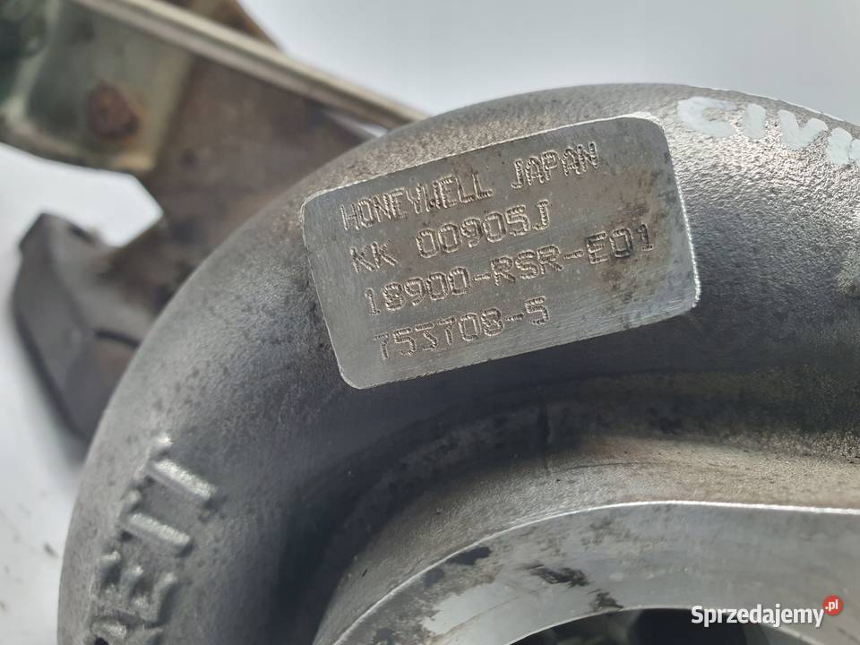 TURBOSPRĘŻARKA TURBO Honda Civic VIII 22 iCDTI osobowe lubelskie Chełm
