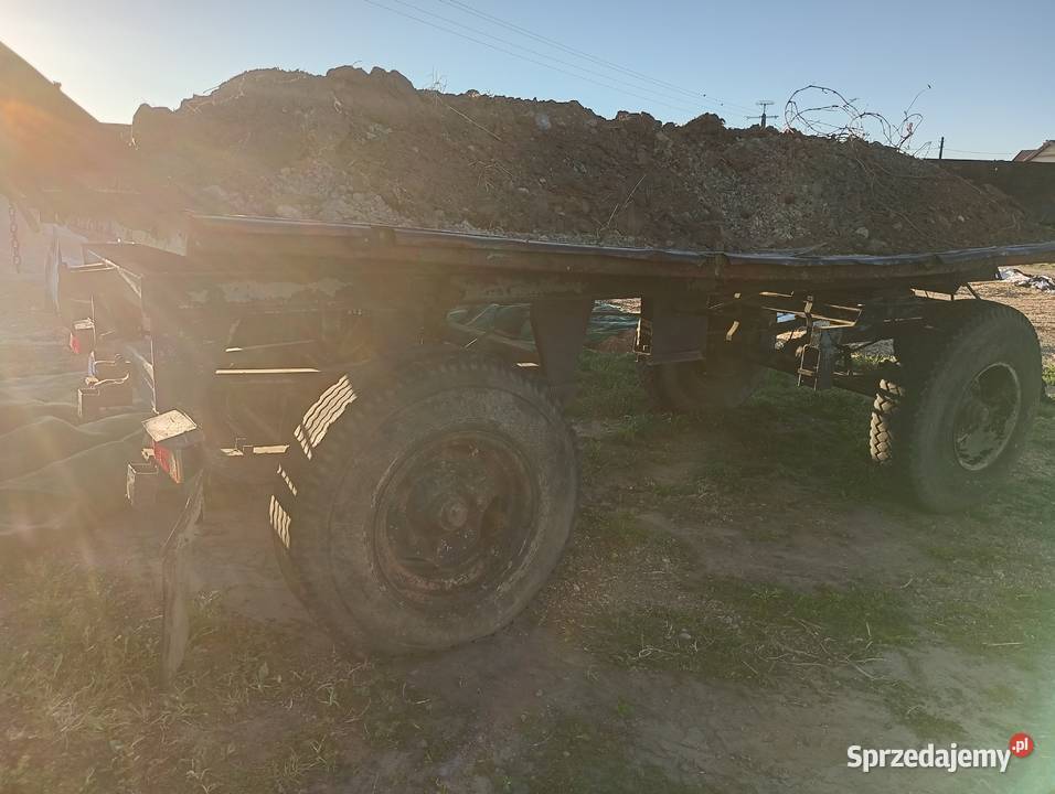 Przyczepa wywrotka hl 6011 platforma podlaskie Sejny