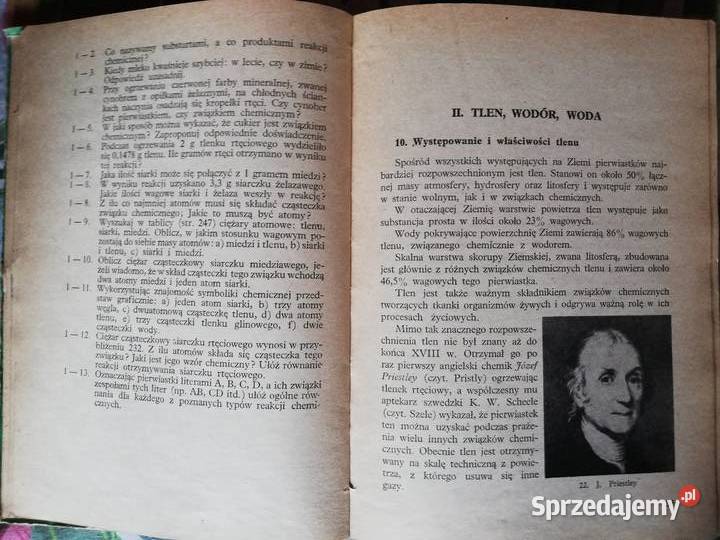 Chemia kl II technikum i liceum zawodowego szkoła ponadgimnazjalna
