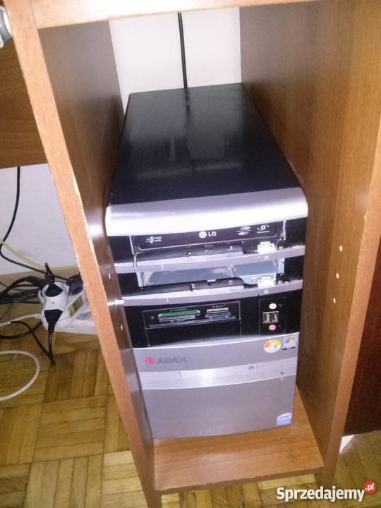 Sprzedam komputer Adax i monitor Asus