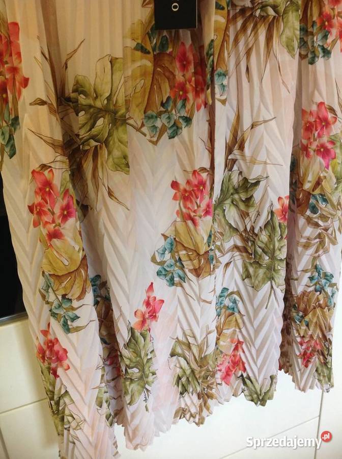 Piękna Spódnica Damska GUESS M Nowa Plisowana Plisowana  Nowa Sól