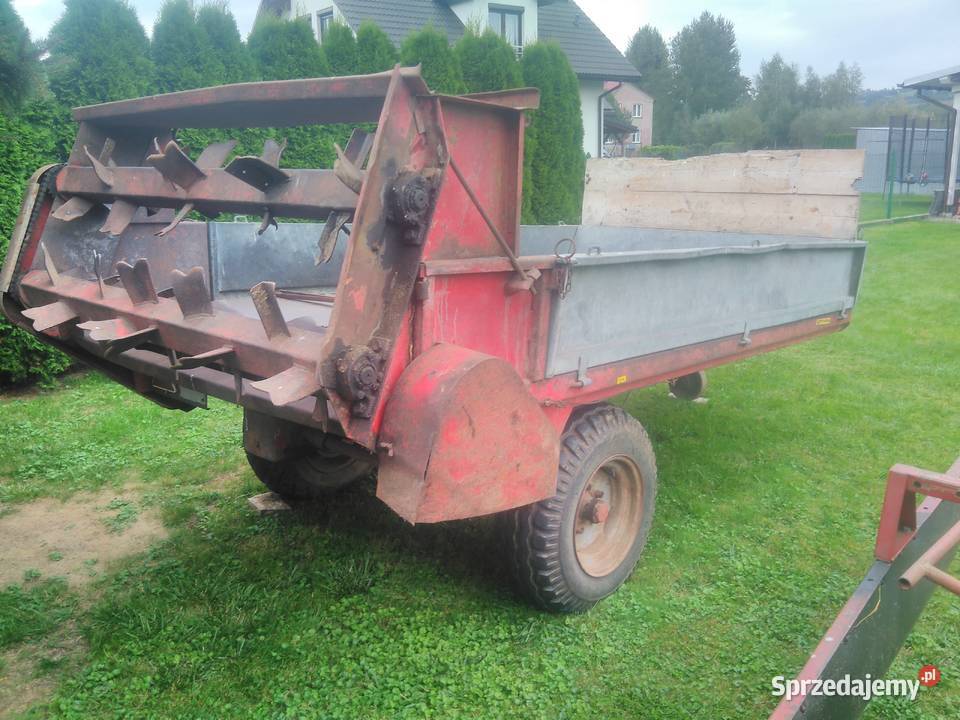Rozrzutnik obornika 25t Bobowa sprzedam
