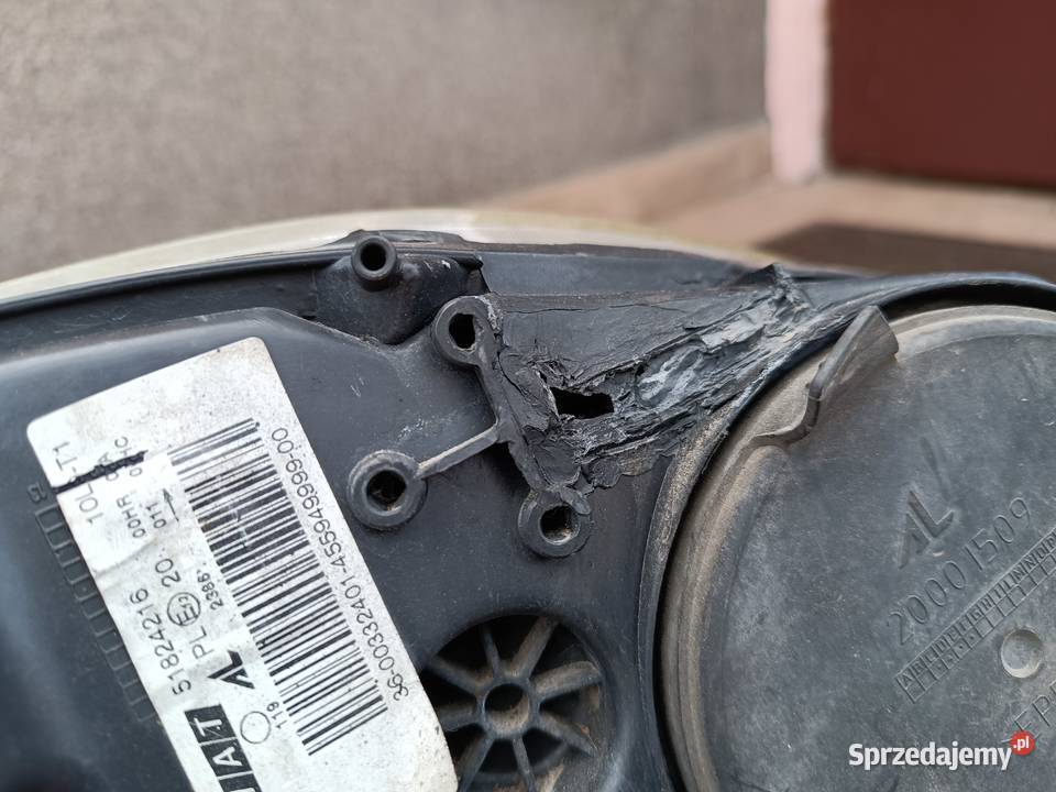 Fiat Croma 2 II fl Lift 0811 Lampa reflektor śląskie Częstochowa sprzedam