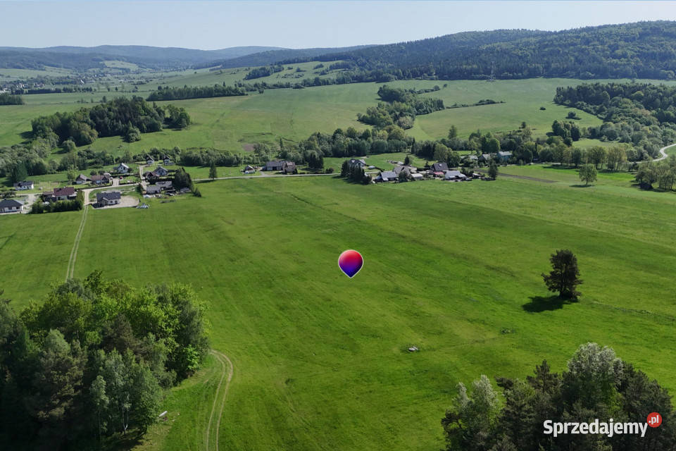 Działka 99a rolbud Smerekowiec Uście Gorlickie 419m