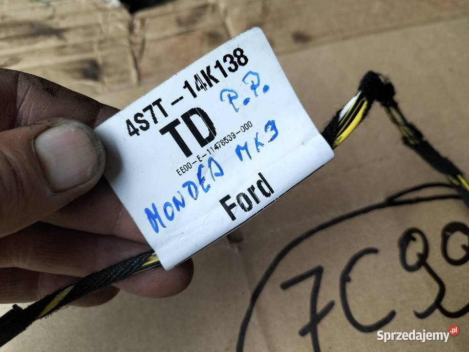 INSTALACJA DRZWI LEWY PRZÓD MONDEO MK3 osobowe Kamień-Kolonia