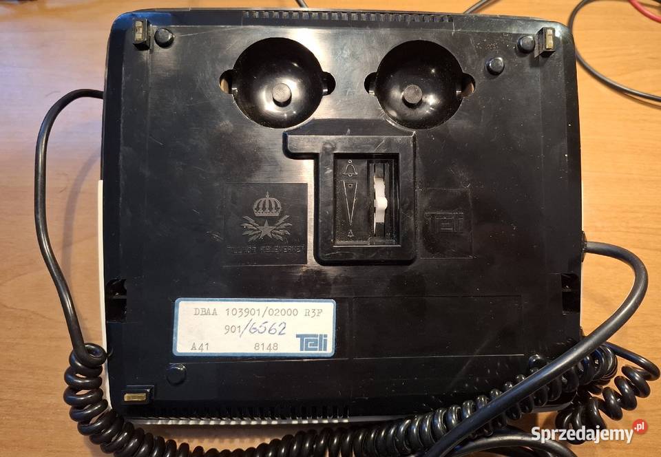 Telefon retro tulipan zachodnia produkcja Lublin