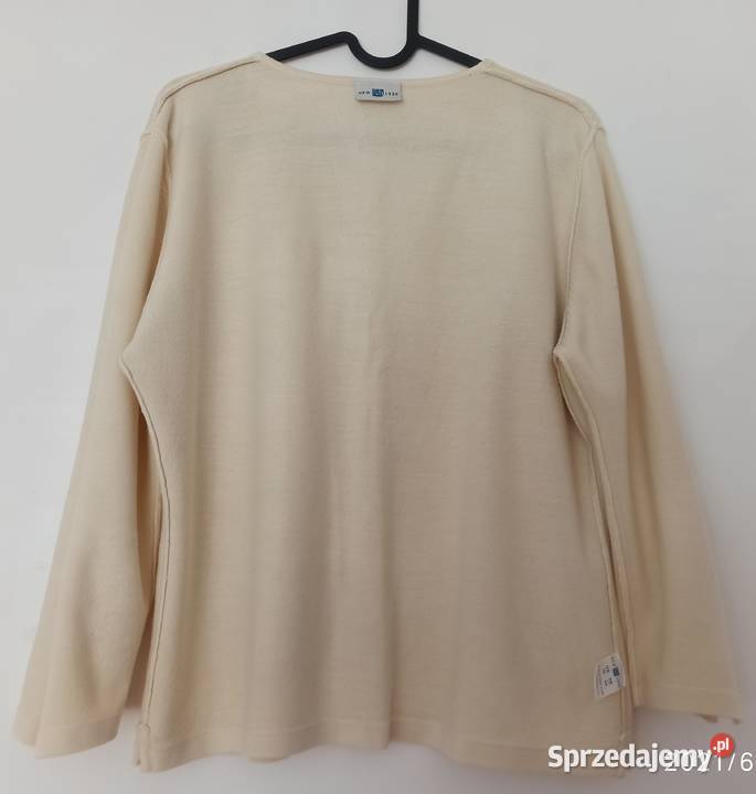 Sweter w kolorze ecru Vintage Look rozmiar LXL Radzyń Podlaski