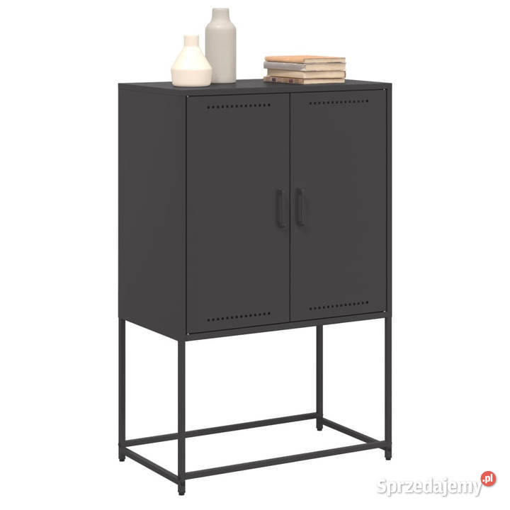 Szafka czarna 685x385x107 stal WM846506 Pozostałe mazowieckie sprzedam