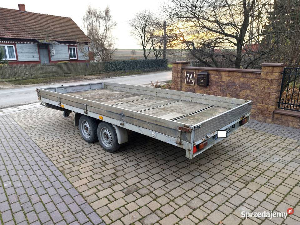 Przyczepa Dwuosiowa DMC 2000450x200Burty Wodzisław