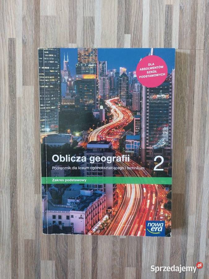 Oblicza geografii klasa 2 zakres podstawowy NOWA tradycyjny podręcznik Lublin
