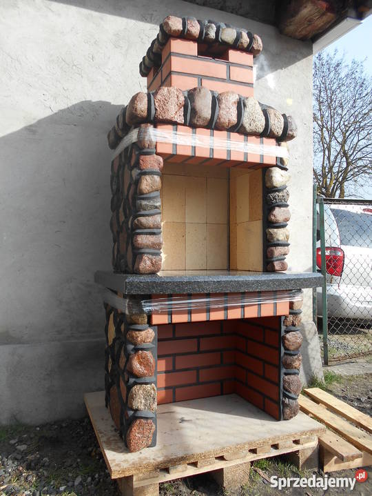 Grill ogrodowy z kamienia warmińsko-mazurskie Kętrzyn