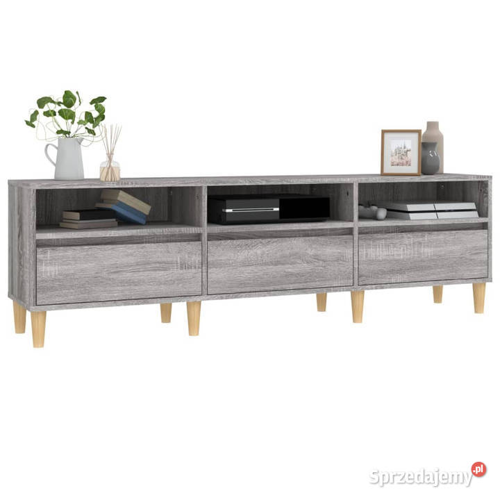 Szafka pod TV szary dąb sonoma 150x30x445 Warszawa