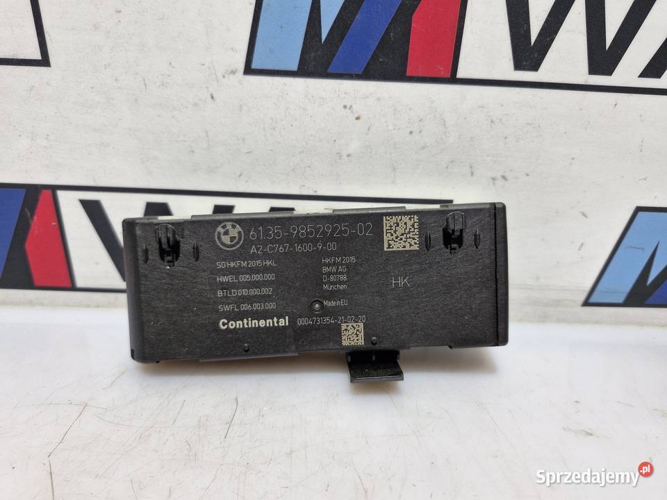 BMW G01 G02 G20 G21 G30 MODUŁ STEROWNIK KLAPY