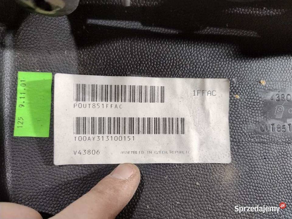AIRBAG PODUSZKA POWIETRZNA PASAŻERA PT CRUISER osobowe