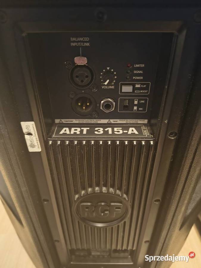 Sprzedam kolumny aktywne RCF ART 315A made in podlaskie Białystok