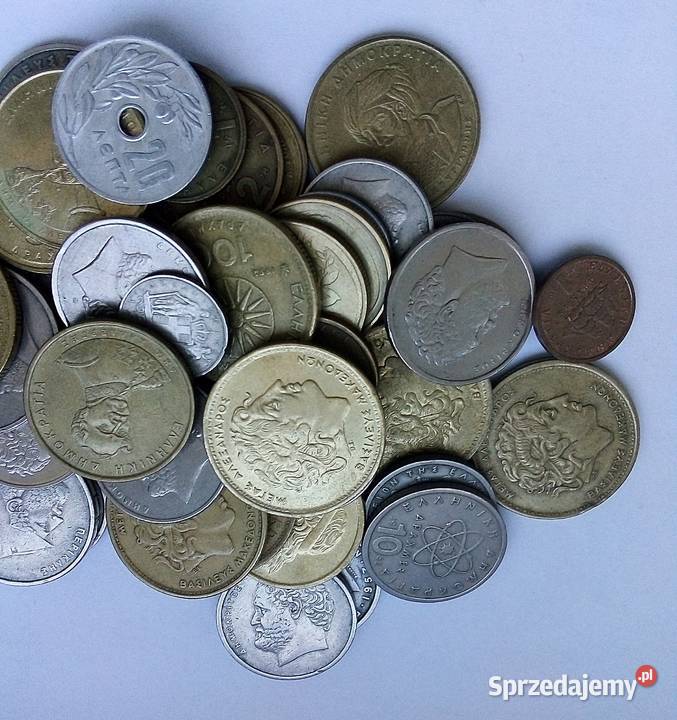 GRECJA46 MONETLEPTY DRACHMY