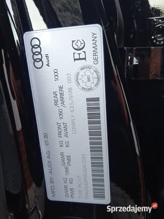 Sprzedam Audi A3 kurtyny powietrzne małopolskie Tarnów