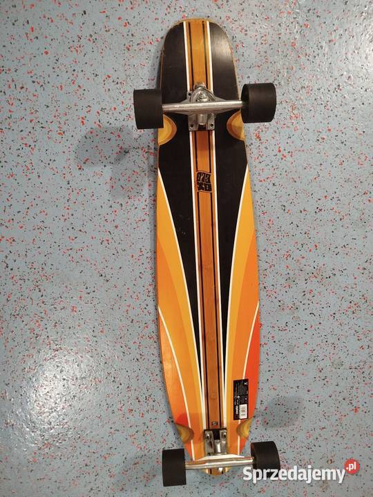 Deskorolka longboard oxelo Bambo orange Strzałkowo