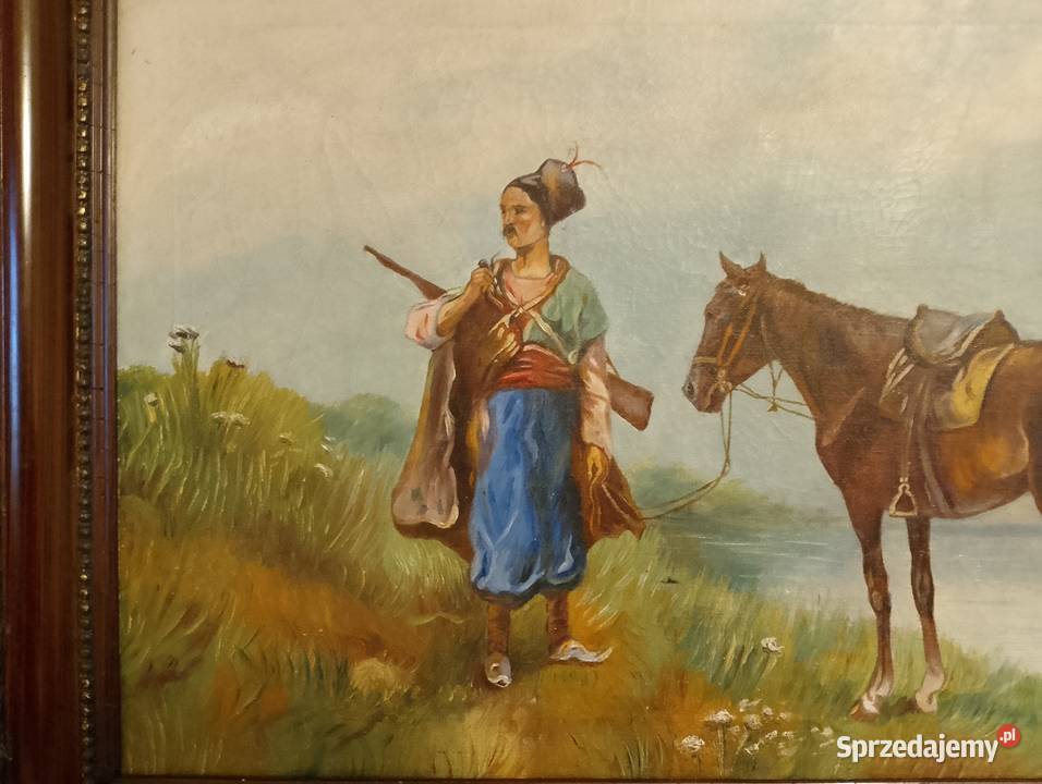 Stary obraz olejny Rabka-Zdrój