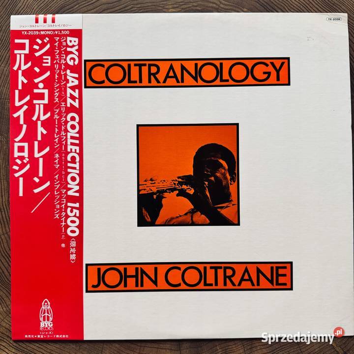 John Coltrane Coltranology NMNM Japan Obi LP Płyty i kasety Rumia