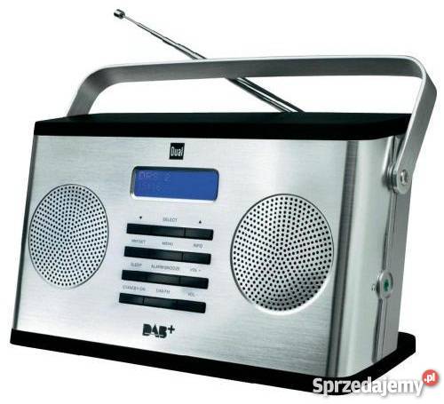 Radio Cyfrowe DABDAB Dual DAB 10S FM Srebrne