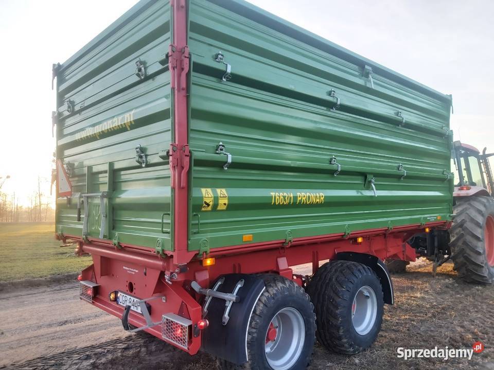 Przyczepa Pronar T 6631 prod 2017 Jabłonowo Pomorskie