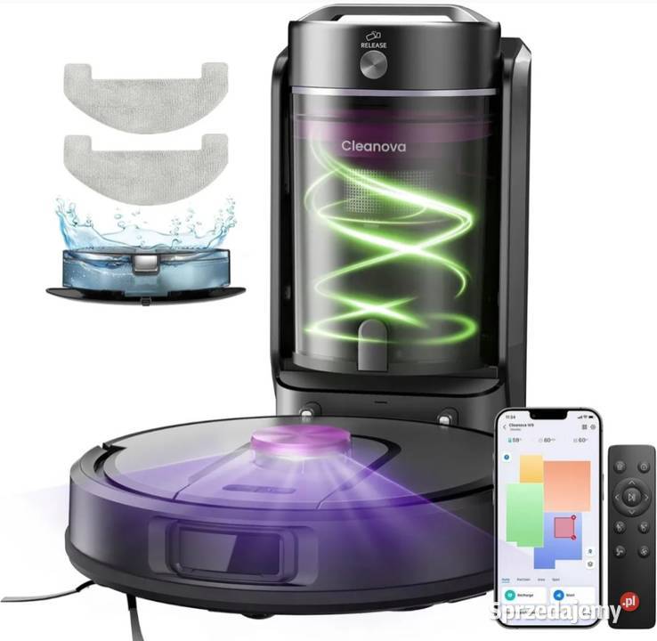 Robot Sprzątający Cleanova W15 ze stacją Sułków