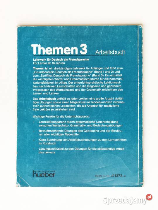 Themen 3 ćwiczenia Heicko Bock Jutta Muller Kraków