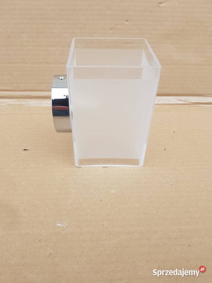 Klosz do lampy szklany MURANO GLASS biały mazowieckie