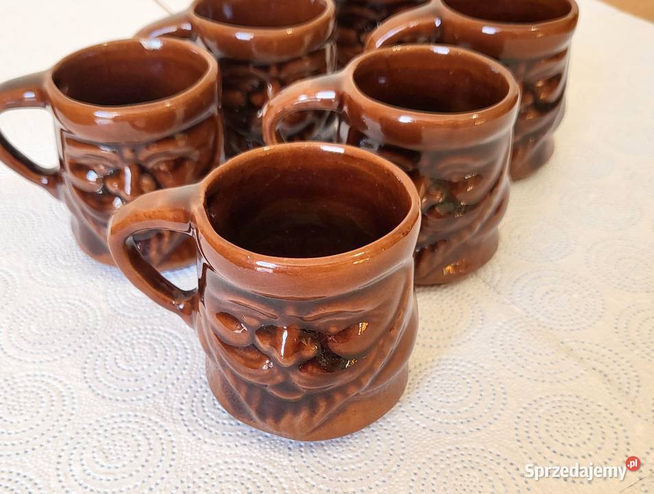 Filiżanki kpl 6 sztuk Porcelit lata 70 te PRL Antyki, Sztuka, Kolekcje Włodawa