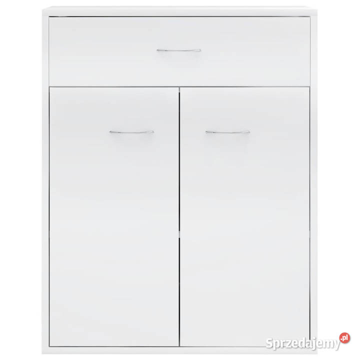 Szafka biała z połyskiem 60x30x75 materiał Warszawa
