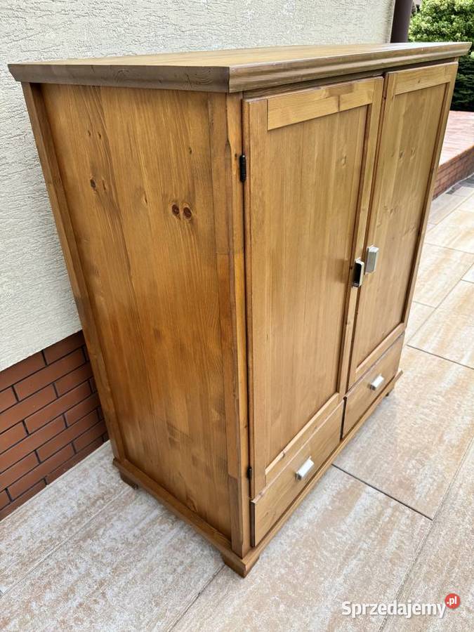 Szafka drewniana komoda szafa regał ikea markor Meble