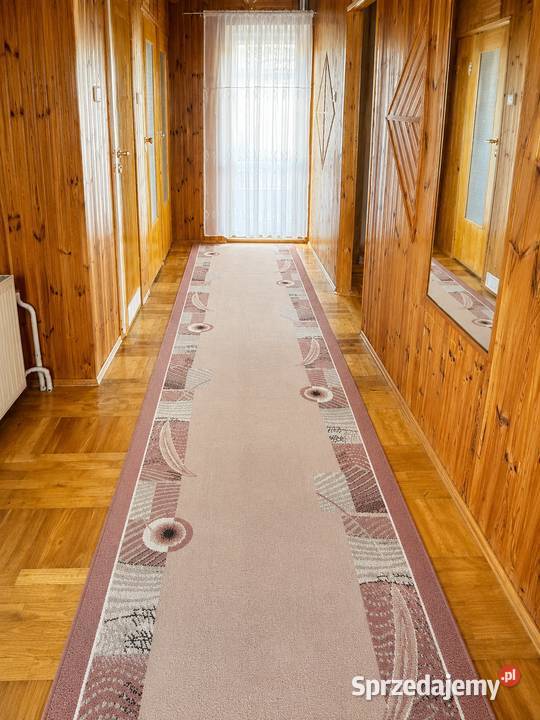 Długi dywan chodnik 119 483 beżoworóżowy do podkarpackie