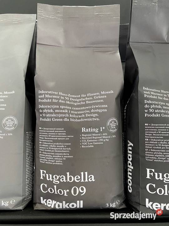 KERAKOLL Fugabella Color Fuga Szara 3 NOWOŚĆ Łask